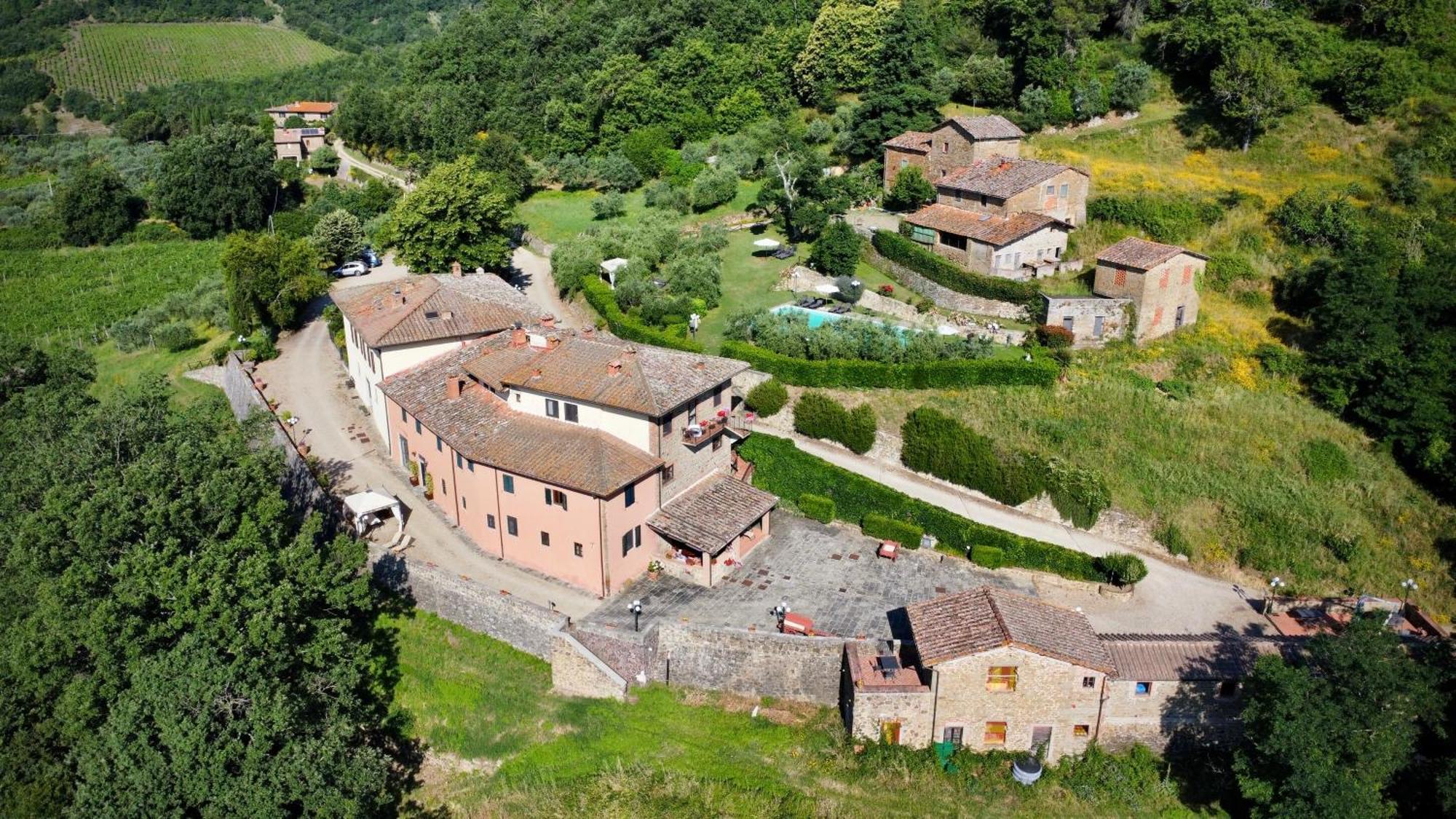 Casa Vacanze Villa Il Castellaccio Lucolena in Chianti Exterior foto