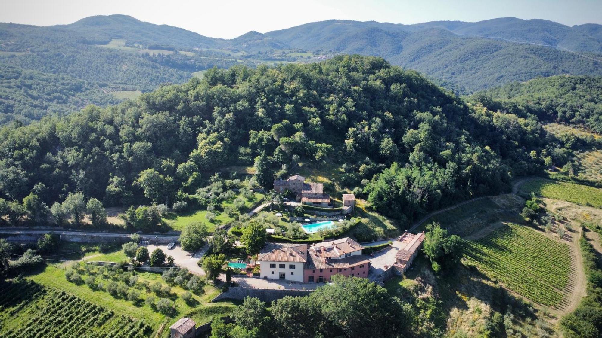 Casa Vacanze Villa Il Castellaccio Lucolena in Chianti Exterior foto